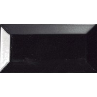 Настенная плитка  BISELADO B-15 BLACK 7.5x15